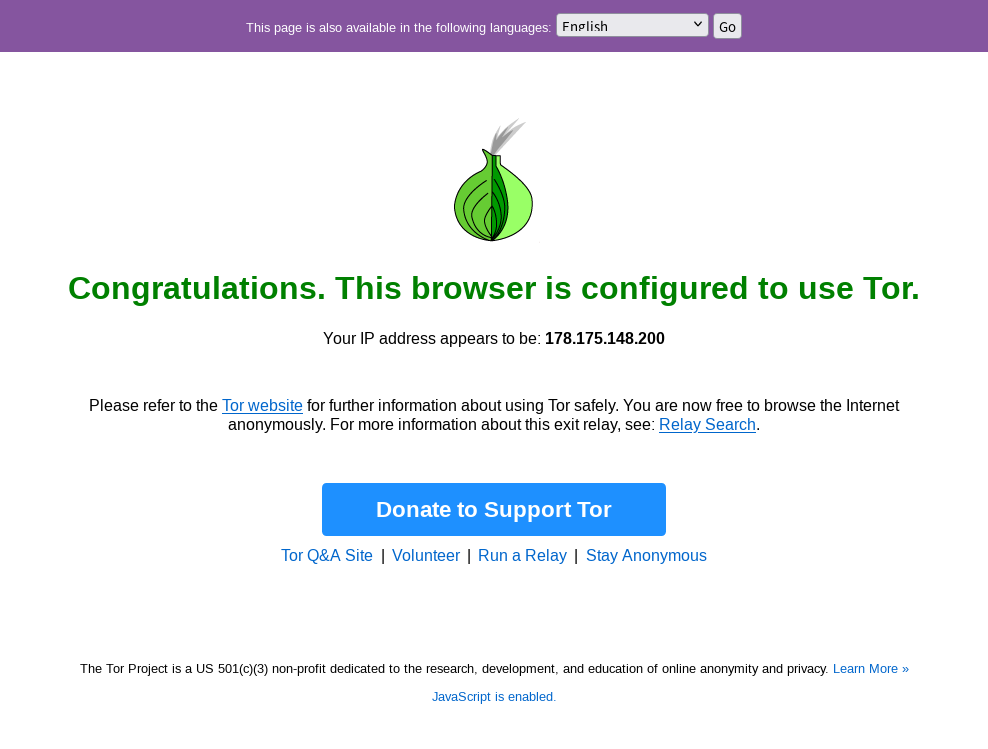 Tor Docker Scraper